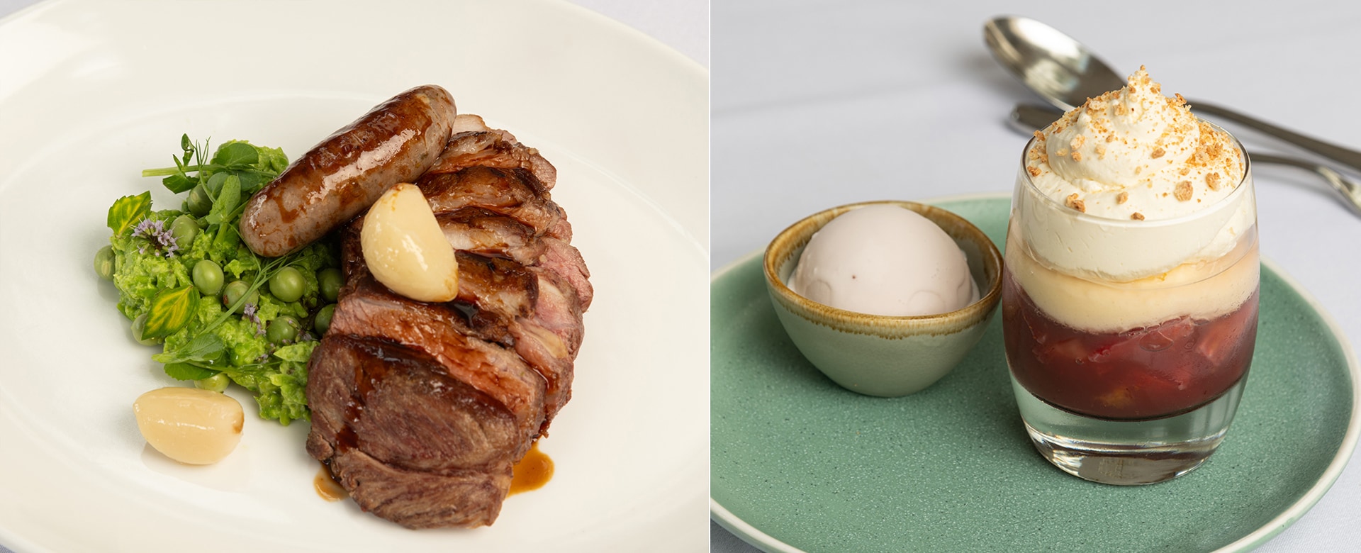 Dining at the Green Park Hotel